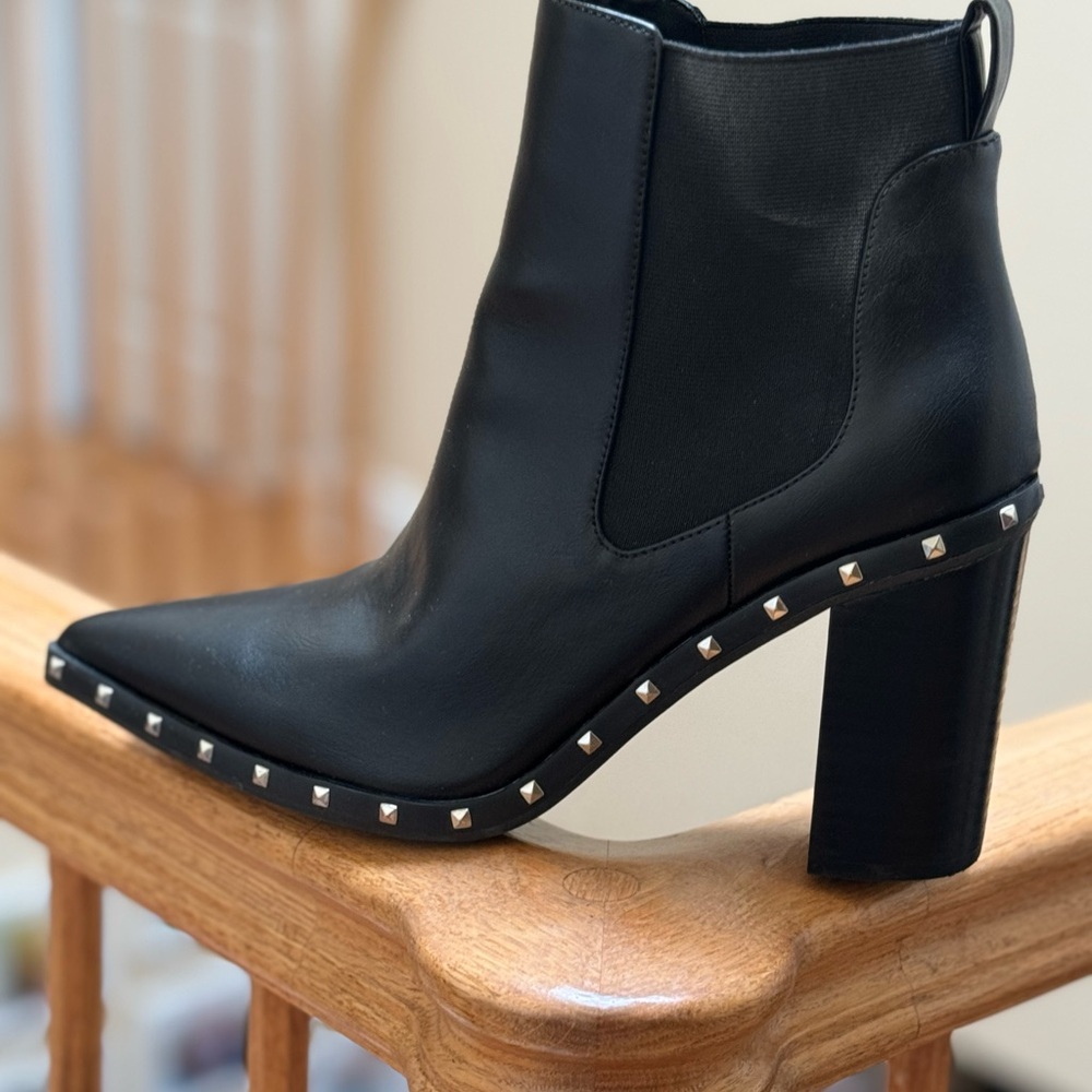 Rockstud style Charles David Dodger Boot- used once and never worn outside